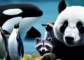 Top 10 black and white Aminals