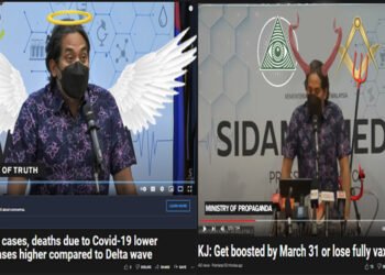 KJ of Ministry of Health Argues With Himself.