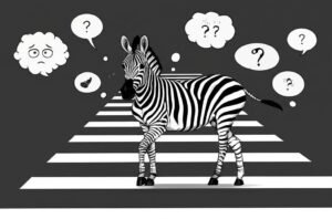 A Zebra with an existential crisis